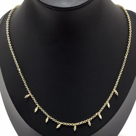 Kendra Scott Jewelry - Kendra Scott Addison Adjustable Length Choker Necklace in Gold